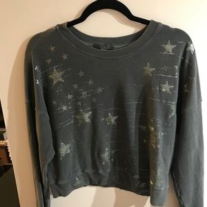 Anthropologie Stateside crop sweatshirt